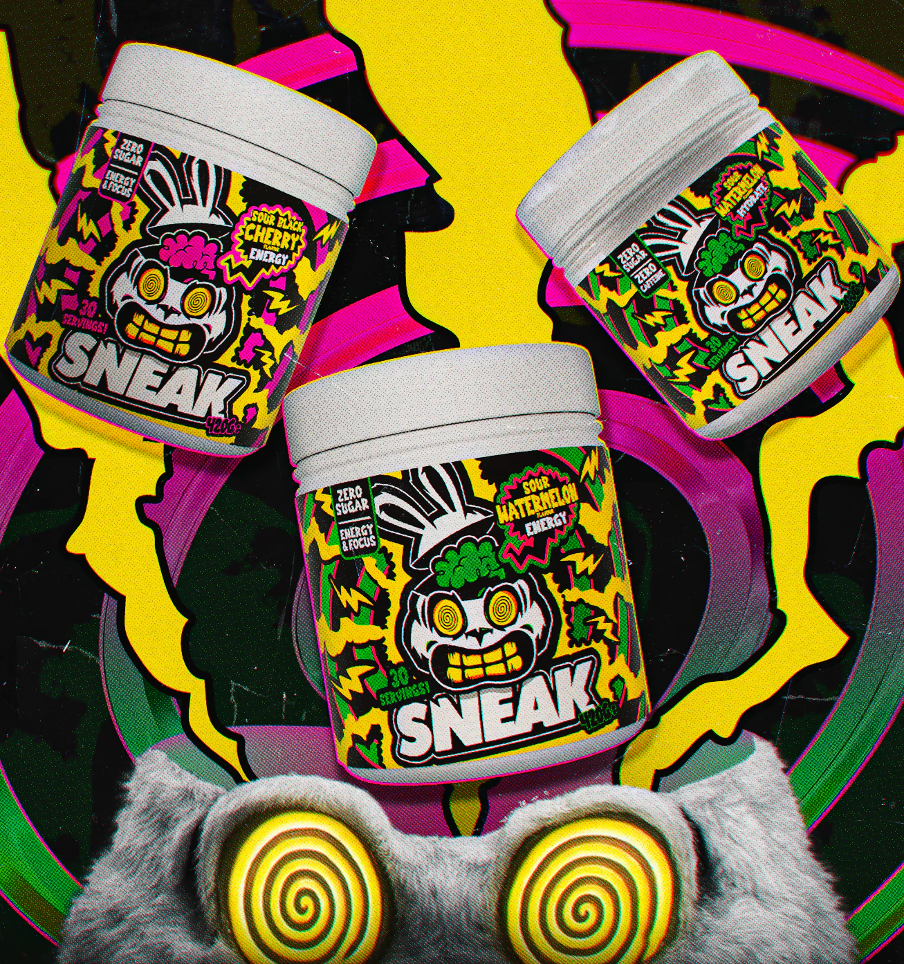 Sneak MEGA SOURS 30 Serving Tub - Image 3